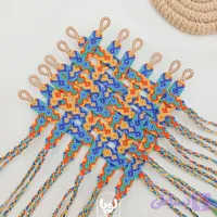دستبند دوستی دخترانه طرح چشمه پریسماتیک