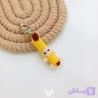 آویز کیف منجوقی گربه موزی