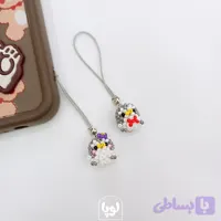 آویز موبایل منجوقی پنگوئن