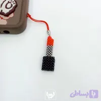 آویز موبایل منجوقی رژ لب