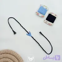 دستبند دستبافت میکرومکرومه طرح دم وال