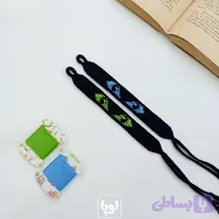 دستبند دوستی طرح چشم گربه رنگ سبز و آبی