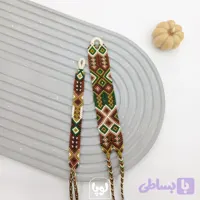 دستبند دوستی دخترانه و پسرانه طرح جنگل مدل پهن و باریک