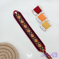 دستبند دوستی سنتی طرح الماس مدل پهن