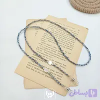 بند عینک کریستال دستساز با صدف طبیعی