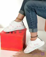 کفش کتونی بافتی جورابی دخترانه زنانه کد ۱۱۰