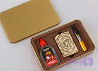 فندک 3 تکه جعبه فلزی بنزینی لایتر