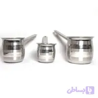 شیر جوش سه تکه استیل 555