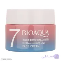 کرم مرطوب کننده صورت بی آکوا انواع پوست 50 گرم