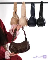 کیف دسته چین خورده کوچک دستی و دوشی کد ۳۵