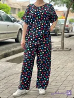 ست تیشرت شلوار نخی ۱۰۹۴