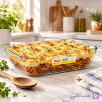 تابه مستطیلی پیرکس مدل ۳۴۳ تولید فرانسه