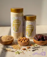 پوره(سرلاک) گندم و خرما؛ درمان رفلاکس و یبوست، افزایش وزن، کمخونی | سویق بی‌بی
