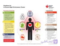 دانلود پوستر چیدمان نقش های ضروری در احیای قلبی- ریوی(CPR Team Arrangement)