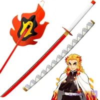 شمشیر کاتانا شعله مدل Kyojuro Rengoku