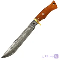 چاقو طبیعت گردی کلکسیونی دمشقی مدل Fortis