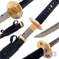 شمشیر کاتانا فولاد دمشقی مدل Tsunetomo