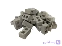 بلوک سیمانی مینیاتوری پک 50 عددی