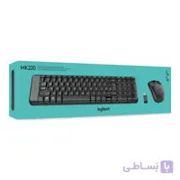 کیبورد و موس بی سیم لاجیتک MK220 گارانتی 24 ماهه الماس رایان ایرانیان