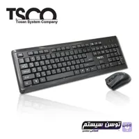 کیبورد و ماوس باسیم تسکو مدل TKM 8050 با حروف فارسی