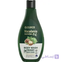 شامپو بدن دیلمون مدل Macadamia حجم 415 میلی لیتر