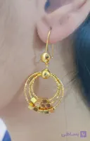 گوشواره جذاب کاکوله آلبرنادوطرح طلا