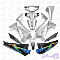 فلاپ ویو 125رنگ نقره ای براق خاص