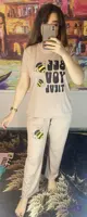 ست تیشرت شلوار زنبور🐝