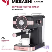 اسپرسوساز مباشی مدل MEBASHI ME-ECM2046 رنگ مشکی