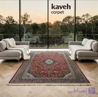 فرش لاکی طرح سنتی (لاکی) نقش کاشان 700 شانه کد 110