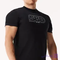 تیشرت مشکی طرح SBD