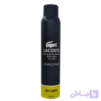 اسپری خوشبو کننده بدن مردانه اسکلاره مدل Lacoste challenge حجم 200 میلی لیتر