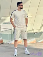 ست مردانه Balenciaga پنبه گلکسی Lتا3xL
