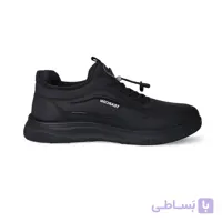 کفش روزمره مردانه یکسره چرم مصنوعی با زیره مقاوم پلی اورتان
