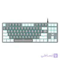 کیبورد گیمینگ آئولا مدل F3287، سوئیچ مکانیکال، Tenkeyless، نورپردازی تک رنگ
