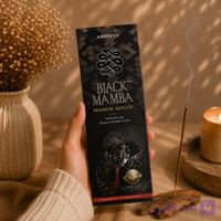 عود دست‌ساز مار سیاه black mamba (برند Amreeya) شاخه ای