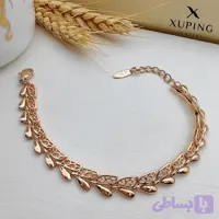 دستبند گندمی طرح دار برند ژوپینگ