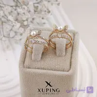 انگشتر زنانه پروانه و مروارید از برند ژوپینگ