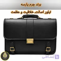 کیف چرم دانشجویی مردانه و زنانه (کیف اداری چرم طبیعی) مدل PL-K-29- کیف چرم اصل گاوی مخصوص دانشجویان و افراد اصیل و حرفه ای