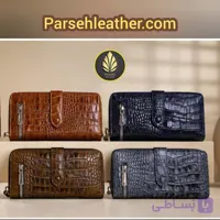 کیف پول چرم زنانه شیک (کیف پول چرم مردانه لوکس) مدل PL-KP139 شاهکار چرم پارسه: تجربه‌ای لوکس از کیف پول‌های چرم طبیعی، آفریده شده برای افراد خاص”