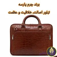 کیف چرم لوکس مدیران (کیف دیپلمات مدیران) مدل PL-K-34- کیف اداری مدیریتی مخصوص دانشجویان و افراد اصیل و حرفه ای