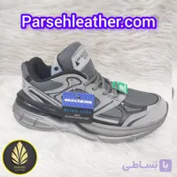 کتونی راحتی اسکیچرز مردانه (جدیدترین کتونی اسپرت اسکیچرز مردانه) برند چرم پارسه مدل PL4S- کفش پیاده روی اسکیچرز شیک مخصوص آقایان ورزشکار و خوش استایل