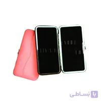 کیف پنس مژه چرمی تی لش مناسب نگهداری پنس اکستنشن