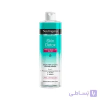 محلول میسلار واتر نوتروژینا مدل Skin Detox  حجم 400 میل