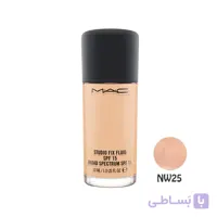 کرم پودر فلوئید استودیو فیکس مک MAC Studio Fix Fluid Cream Foundation SPF15 NW25