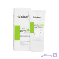 ویتالیر اکتی ویت ضد آفتاب استیکی بدون رنگ پوست چرب 15gr SPF50