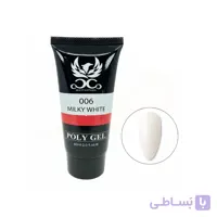 کوکو پلی ژل شیری سفید کاشت ناخن 60ml MILKY WHITE