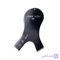شانه لیفت مژه فلزی استیل مشکی وی براش