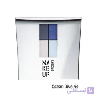سایه چشم مخملی 4 رنگ میکاپ فکتوری Ocean Dive 44