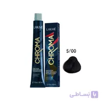 رنگ مو فاقد آمونیاک کروما لاکمه Lakme Chroma Ammonia Free Permanent Hair Color 5/00 60ml